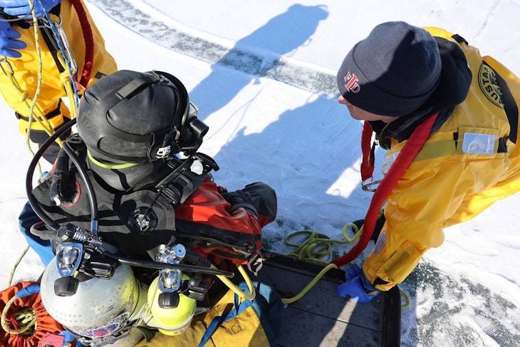 IMPD Investigates After SUV Submerged in White River, Indianapolis Dive Team Warns Against Winter Ice Dangers