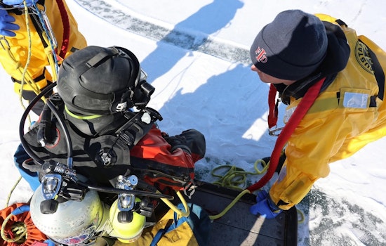 IMPD Investigates After SUV Submerged in White River, Indianapolis Dive Team Warns Against Winter Ice Dangers