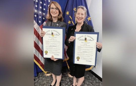 Indiana Attorney General's Top Aides Receive Prestigious Sagamore of the Wabash Award