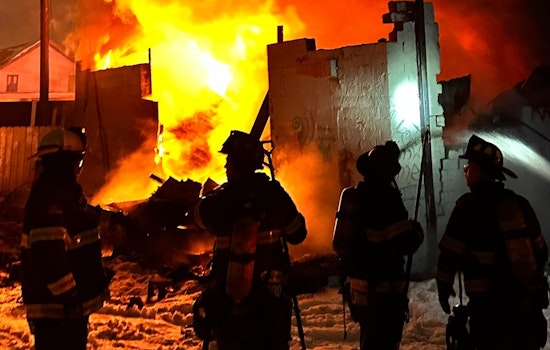 Indianapolis Firefighters Tame Late-Night Blaze at Vacant Building on Shelby Street, Spare Nearby Coffee Shop and Brewery