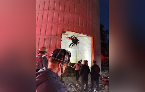 Injured Worker Rescued from 92-Foot-High Water Tower in Indian Land by Heroic Firefighters