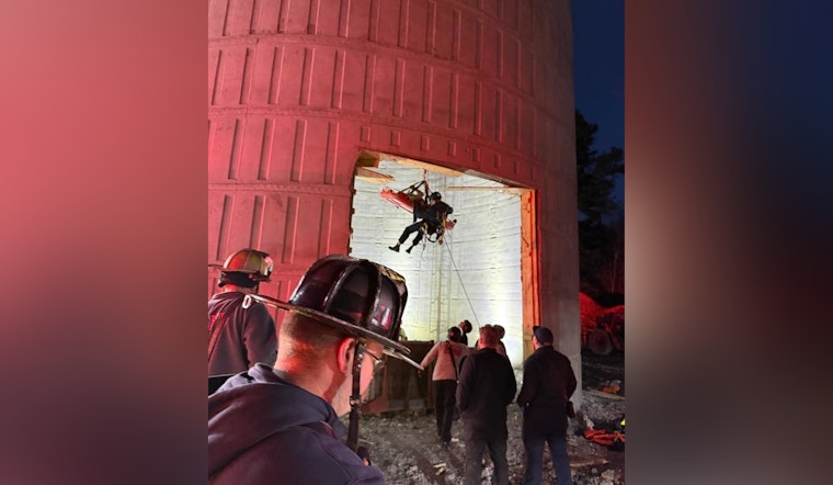 Injured Worker Rescued from 92-Foot-High Water Tower in Indian Land by Heroic Firefighters