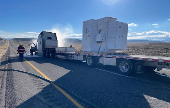 Interstate 15 Reopened after Fiery End to Police Chase Involving Erratic Semi Truck near Beaver, Utah
