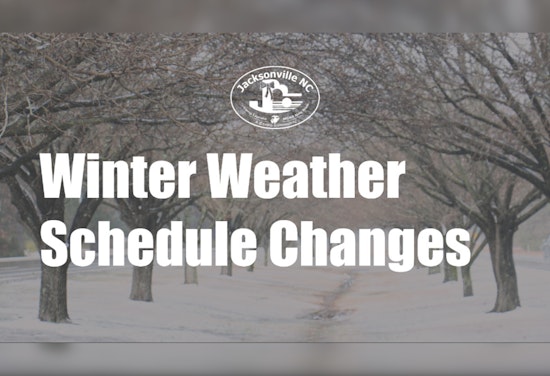 Jacksonville Announces Changes to Trash Collection, Recreation, and Transit Amid Winter Weather Disruptions