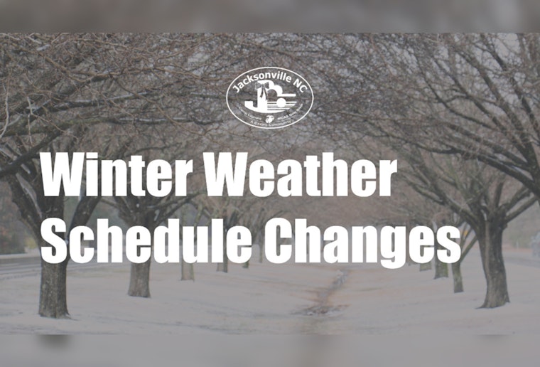 Jacksonville Announces Service Delays and Cancellations Due to Winter Weather Conditions