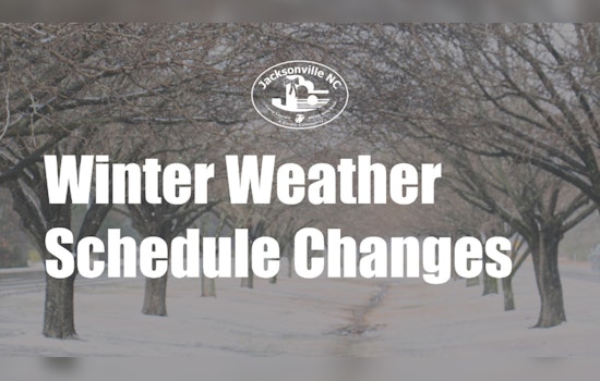 Jacksonville Announces Service Delays and Cancellations Due to Winter Weather Conditions