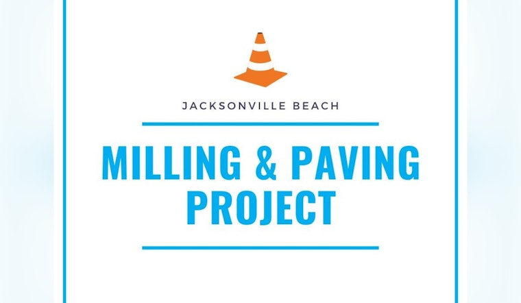 Jacksonville Beach Announces Street Revamp Schedule and Advises Commuters to Plan Detours