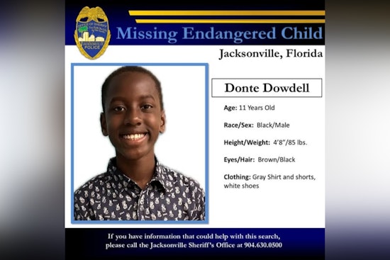 Jacksonville Community Relieved as Missing 11-Year-Old Donte Dowdell Found Safe