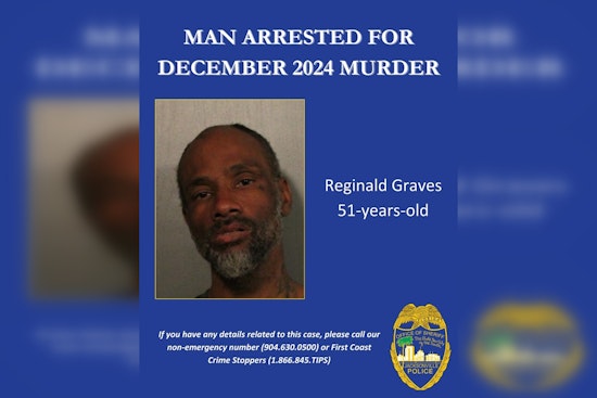 Jacksonville Man Charged with Murder in December Homicide Case, Held at Duval County Jail