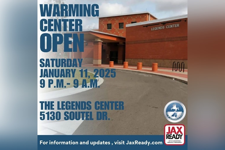 Jacksonville Mobilizes Warming Centers As Freeze Warning Takes Hold