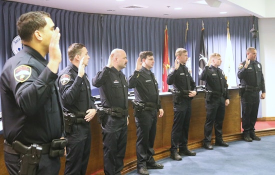 Jacksonville Police Department Welcomes Seven New Officers After Rigorous Training Program