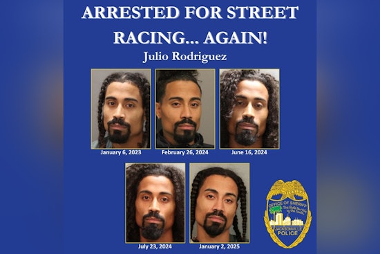 Jacksonville Sheriff's Office Cracks Down on Illegal Street Racing with Several Arrests in Riverside