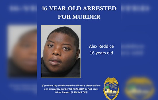 Jacksonville Teen Charged with Murder and Robbery in Westside Shooting Death