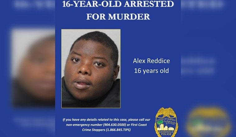 Jacksonville Teen Charged with Murder and Robbery in Westside Shooting Death