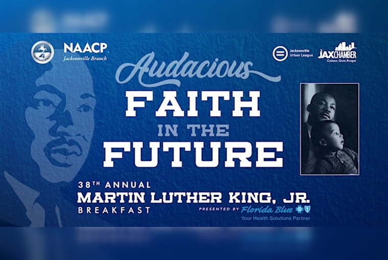 Jacksonville to Celebrate Dr. King's Legacy at 38th Annual MLK Breakfast with Notable Speakers and Youth Honors