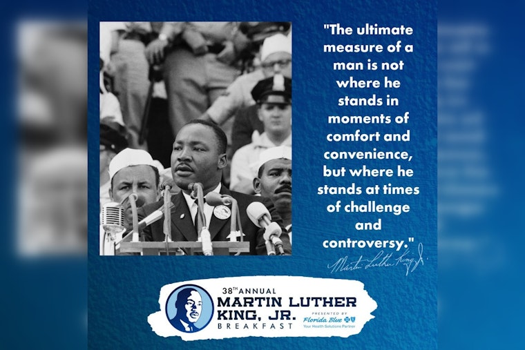 Jacksonville to Celebrate MLK Legacy with 38th Annual Breakfast Featuring Author Johnathan Eig, Next Friday
