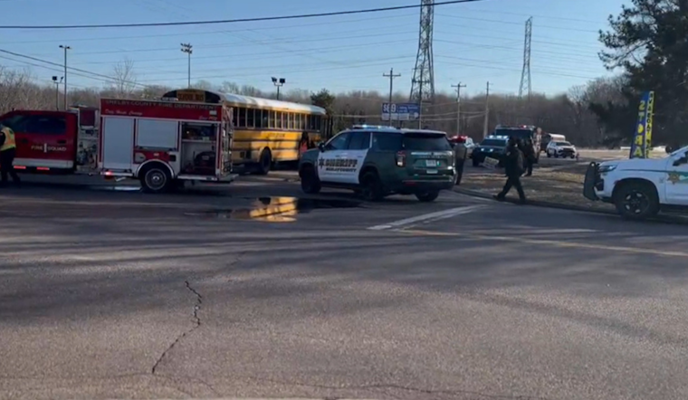 Juvenile and Two Others Injured in Multi-Vehicle Crash Involving School Bus on Macon Road, Memphis