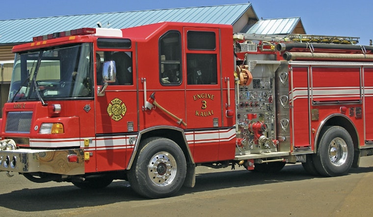 Kaua‘i Fire Department Successfully Contains Brush Fire Near Salt Pond Beach Park, No Structures or Injuries Reported