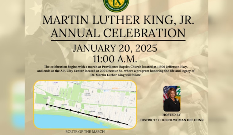 Kenner Commemorates Martin Luther King Jr. with Annual March and Legacy Program