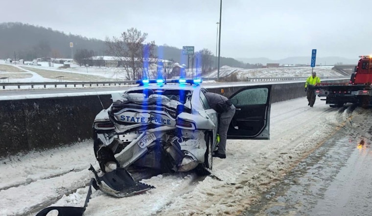 Kentucky Trooper Injured in I-65 Crash Amid Winter Weather, State of Emergency Declared