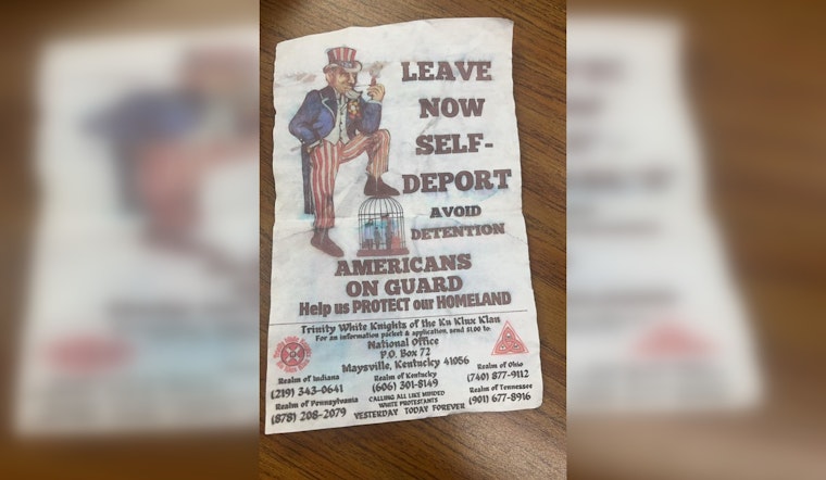 KKK Flyer Distribution in East Tennessee Cities Sparks Law Enforcement Investigation
