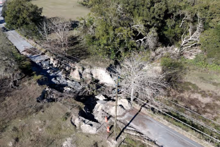 Lake County Battles Complex Repair of Crucial Britt Road Post-Hurricane, Mount Dora Faces Extended Detours