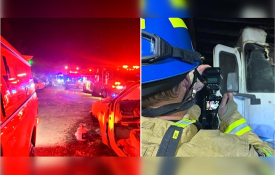 Lake Travis Firefighters Heroically Quell Motorhome Blaze, One Injured, Safety Reminder Issued Amid Cold Snap