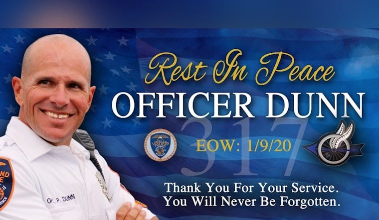 Lakeland Community Pays Tribute to Late Officer Paul Dunn on Fifth Anniversary of Death in Line of Duty