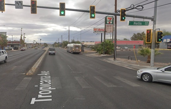 Las Vegas Pedestrian Succumbs to Injuries 10 Days After Collision on East Tropicana Avenue