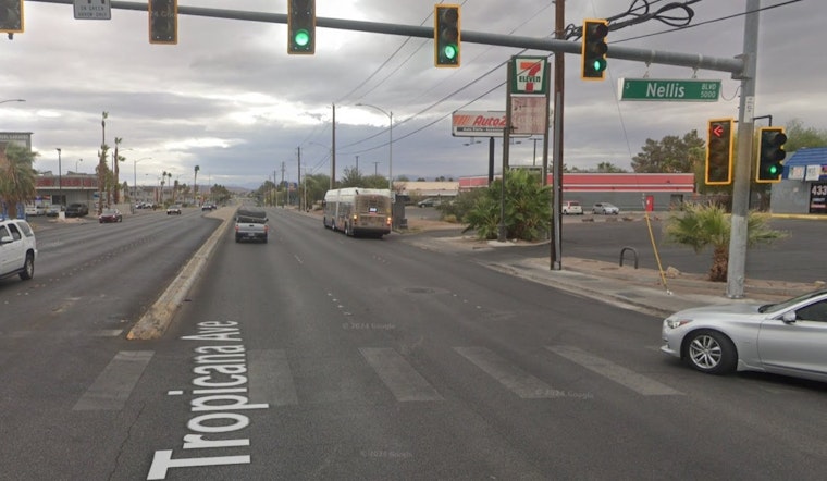 Las Vegas Pedestrian Succumbs to Injuries 10 Days After Collision on East Tropicana Avenue