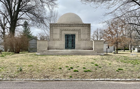 Laura Pressley Wins 2024 Leicester B. Holland Prize for Architectural Drawing of St. Louis' Wainwright Tomb