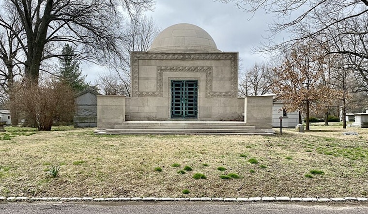 Laura Pressley Wins 2024 Leicester B. Holland Prize for Architectural Drawing of St. Louis' Wainwright Tomb