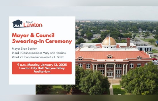 Lawton's Leadership Transition with Swearing-In Ceremony and Mayor's Address Scheduled at City Hall