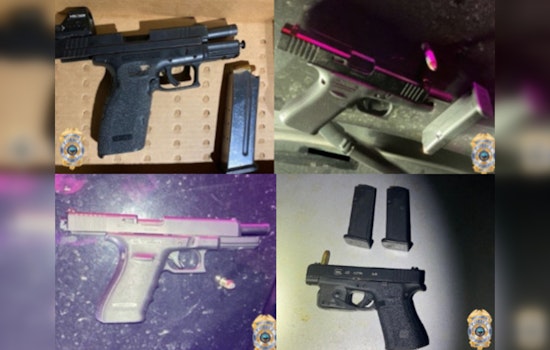 LBPD Seizes Four Firearms in Successful Traffic Stops, Multiple Suspects Arrested in Long Beach