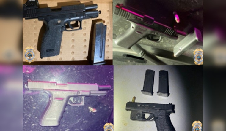 LBPD Seizes Four Firearms in Successful Traffic Stops, Multiple Suspects Arrested in Long Beach