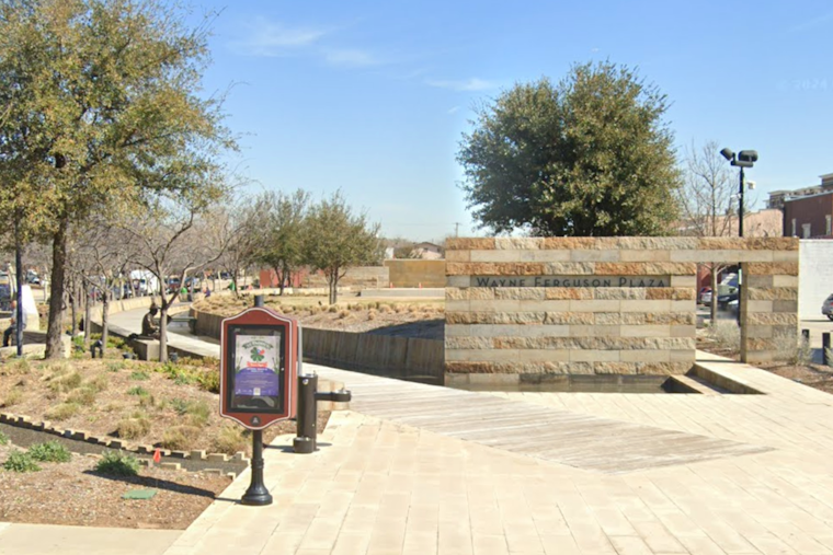 Lewisville Celebrates Centennial with New Heritage Walk Marker Unveiling at Wayne Ferguson Plaza