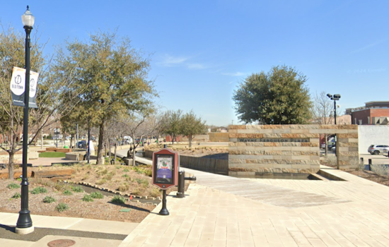 Lewisville Commemorates Centennial with New Marker at Church Street Heritage Walk