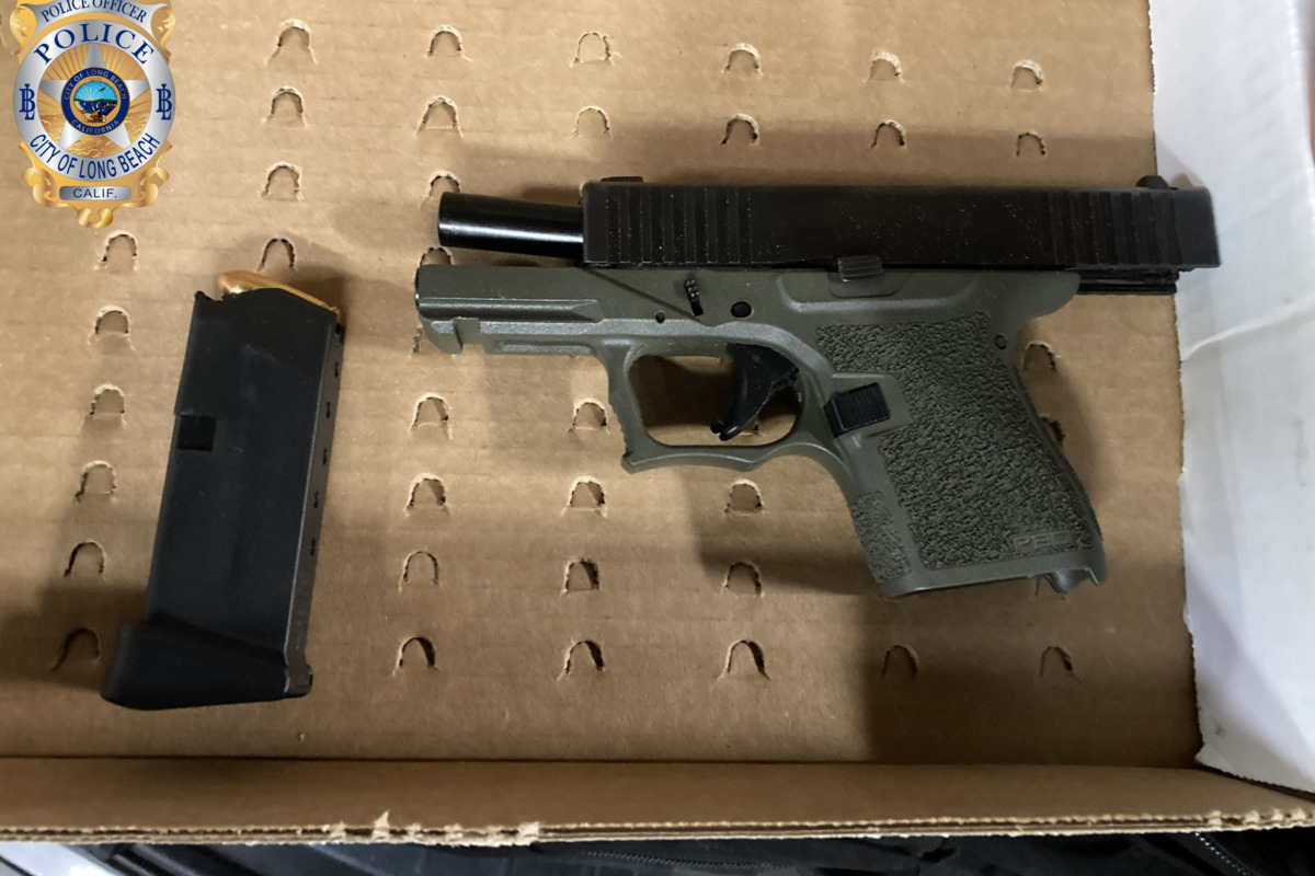 Long Beach Police Arrest Two Suspected of Illegal Firearm Possession