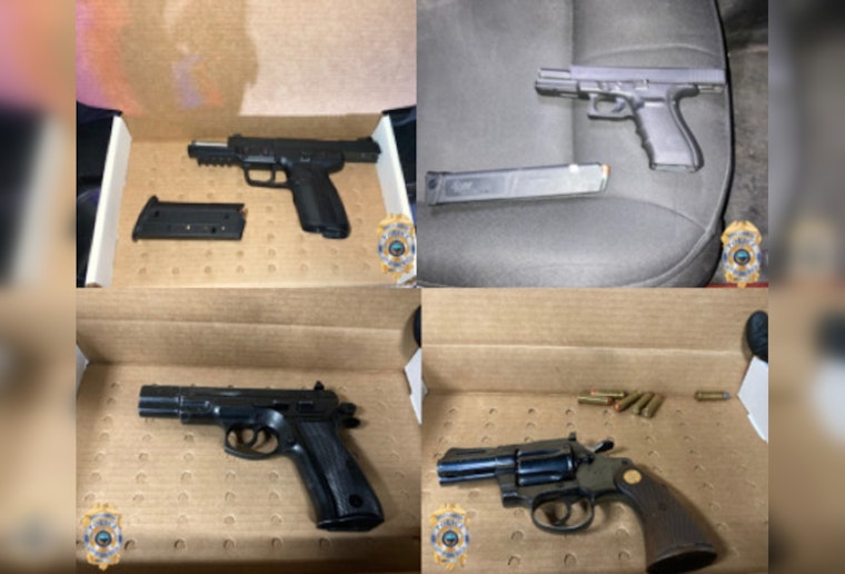 Long Beach Police Seize Illegal Firearms Amidst Shooting Investigation on Linden Avenue