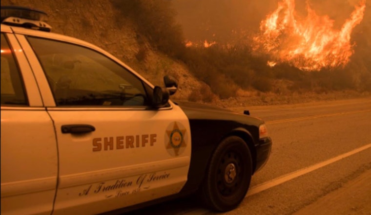 Los Angeles County Sheriff's Department Enforces Curfew Amidst Palisades and Eaton Wildfires