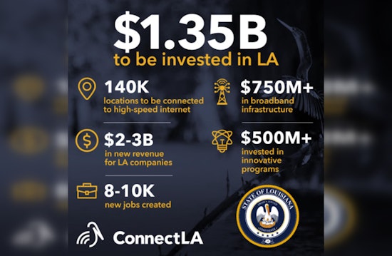 Louisiana First to Secure Federal Approval for $1.35 Billion Broadband Expansion under GUMBO 2.0 Program