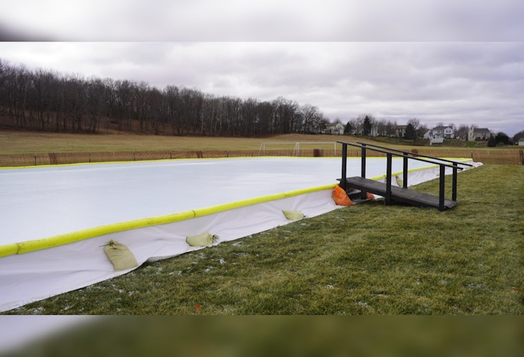 Lowell Park Welcomes Skaters as Waukesha Opens Ice Rink, Buchner Rink Prep Continues