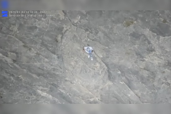 LVMPD's Drone Unit Shines in Mountain Rescue Operation on Lone Mountain, Las Vegas