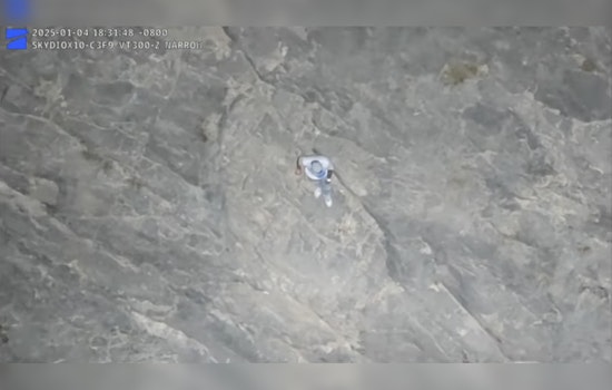 LVMPD's Drone Unit Shines in Mountain Rescue Operation on Lone Mountain, Las Vegas