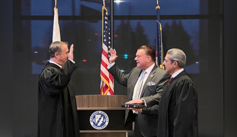 Macomb County Prosecutor Peter J. Lucido and Staff Sworn in for New Term, Commit to Justice and Public Service