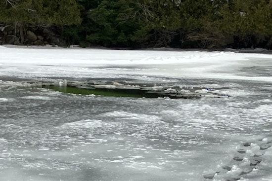 Maine Senior Miraculously Survives After U-Haul Plunges Through Ice on Echo Lake