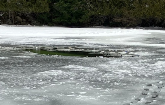 Maine Senior Miraculously Survives After U-Haul Plunges Through Ice on Echo Lake