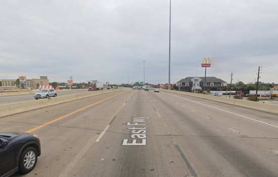 Man Killed After Driving Into Active Crash Scene on East Freeway in East Harris County