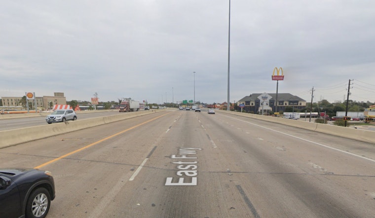 Man Killed After Driving Into Active Crash Scene on East Freeway in East Harris County