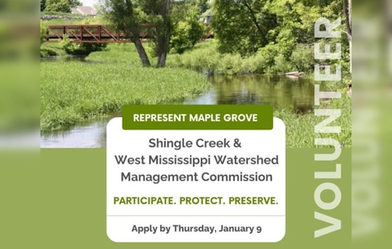 Maple Grove Calls for Community Champions to Join Watershed Management Commissions